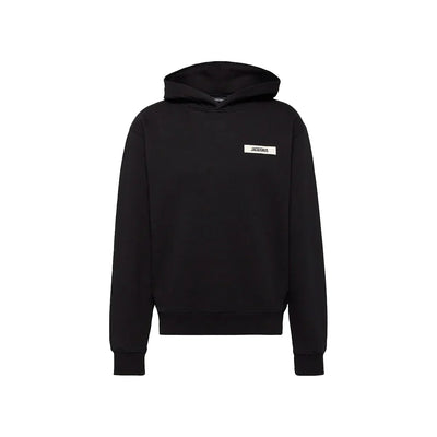 Jacquemus The Gros Grain Hoodie in Black