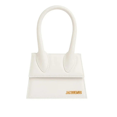 Jacquemus Le Chiquito Moyen Handbag White