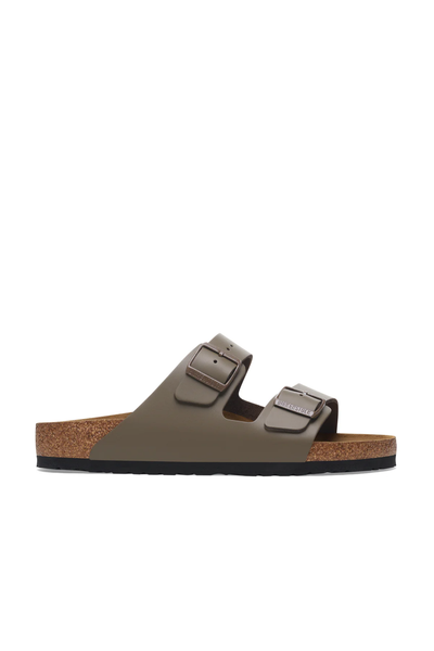 Arizona Concrete Grey Smooth Leather Narrow