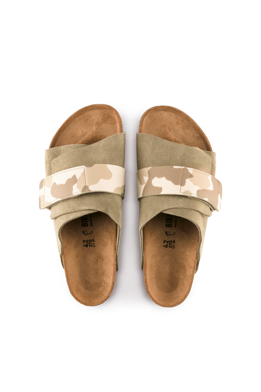 Kyoto Grey Taupe/camo Almond Suede/birko-flor Leather Regular