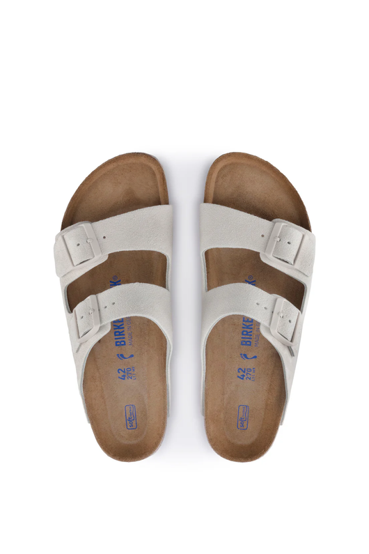 Arizona Sfb Antique White Suede Leather Regular