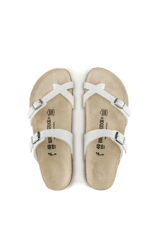 Mayari White Birko-flor Narrow