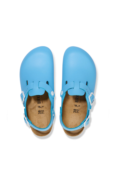 Tokio Pro Sky Blue Pu Coated Natural Leather Narrow
