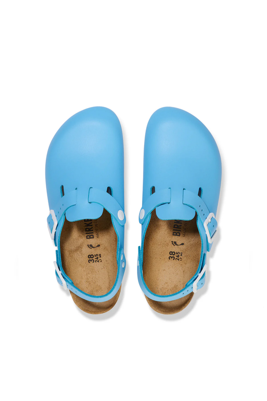 Tokio Pro Sky Blue Pu Coated Natural Leather Narrow