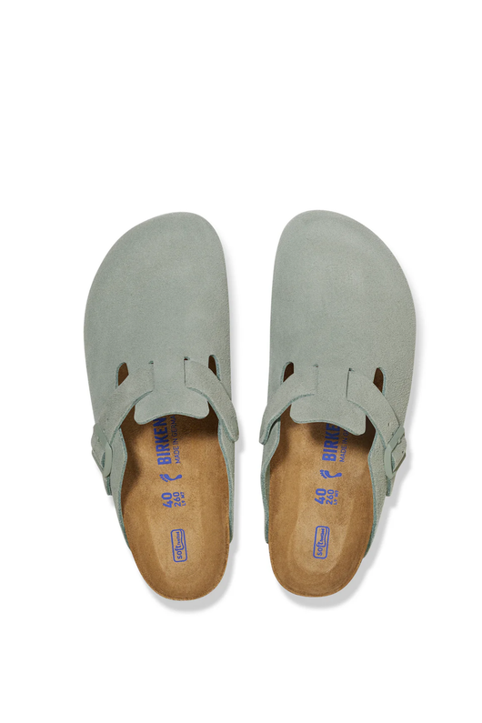 Boston Sfb Pure Sage Suede Leather Regular