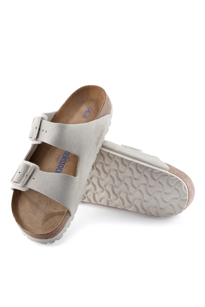 Arizona Sfb Antique White Suede Leather Narrow