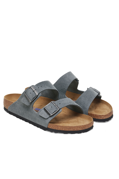 Arizona Sfb Basalt Grey Suede Leather Regular