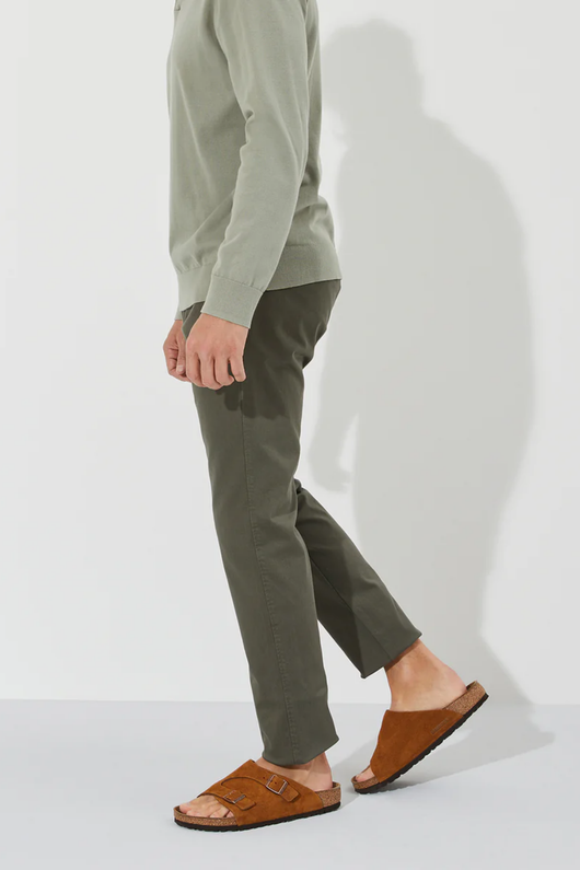 Zurich Mink Suede Leather Regular