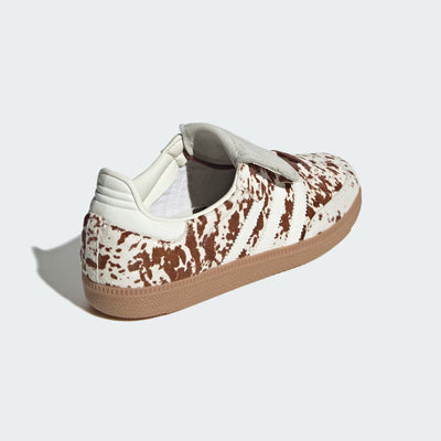 Cow Print Samba Long Tongue