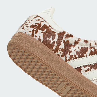 Cow Print Samba Long Tongue