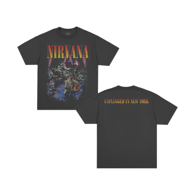 Unplugged in New York Tee (Dark Gray)