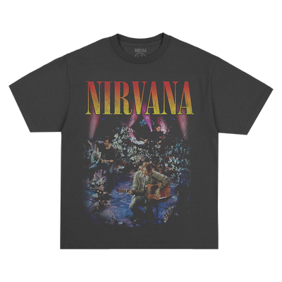 Unplugged in New York Tee (Dark Gray)
