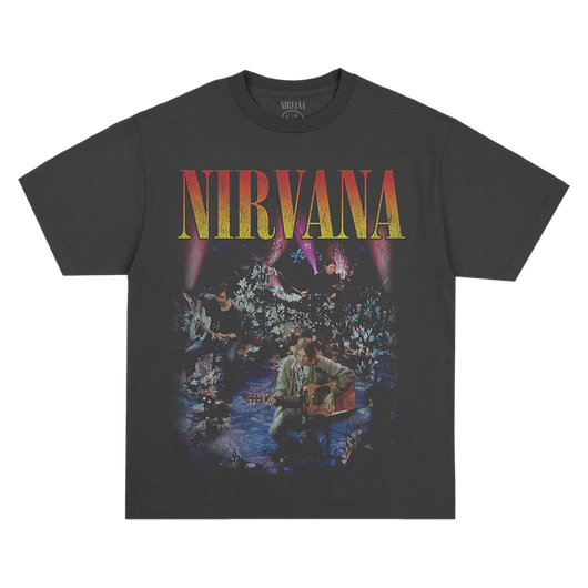 Unplugged in New York Tee (Dark Gray)