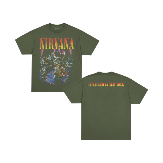 Unplugged in New York Tee (Military Green)