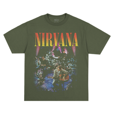 Unplugged in New York Tee (Military Green)