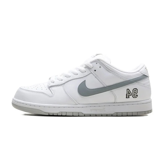 Nike SB Dunk Low Supreme 94 White Metallic Silver