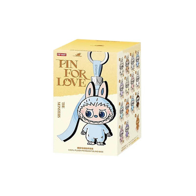 Pop Mart Labubu The Monsters Pin for Love Series Vinyl Plush Pendant (A-M) Single Blind Box