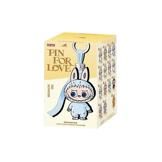 Pop Mart Labubu The Monsters Pin for Love Series Vinyl Plush Pendant (A-M) Single Blind Box