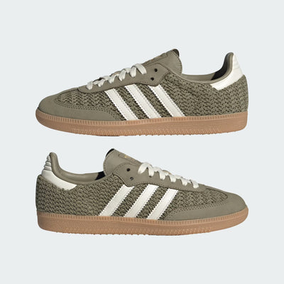 Samba OG – Green Crochet
