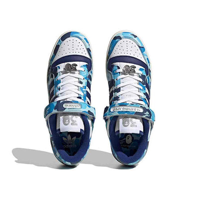 Forum 84 Low Bape 30th Anniversary 'Blue Camo'