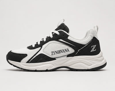 Zynirvana Casual Comfort Sneakers Black/White