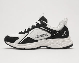Zynirvana Casual Comfort Sneakers Black/White