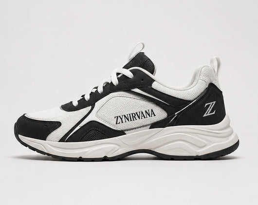 Zynirvana Casual Comfort Sneakers Black/White