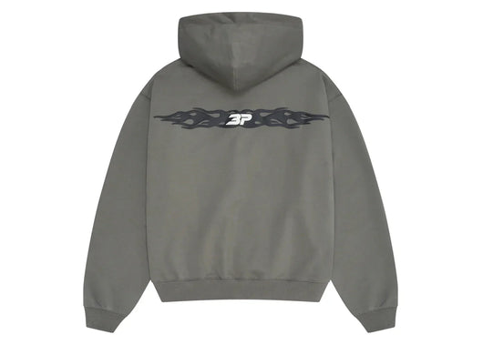 Broken Planet Chaos Hoodie Gunmetal Grey