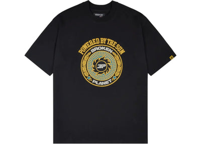 Broken Planet Crest T-shirt Midnight Black