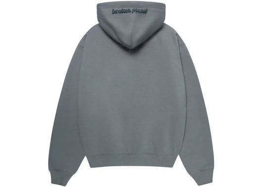 Broken Planet Falling Stars Hoodie Dark Gray