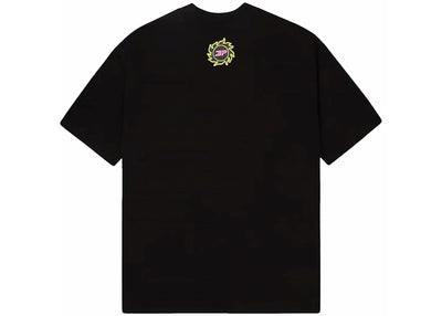 Broken Planet Grid T-shirt Midnight Black
