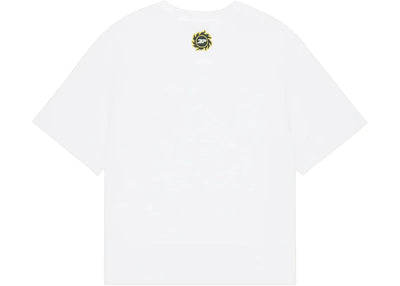 Broken Planet Market Grid T Shirt Snow White