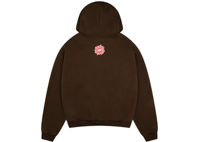 Broken Planet It Starts With Luv Hoodie Mocha Brown