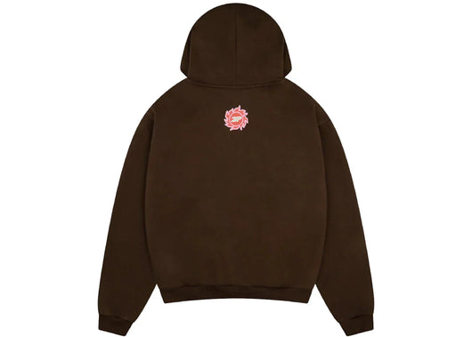 Broken Planet It Starts With Luv Hoodie Mocha Brown