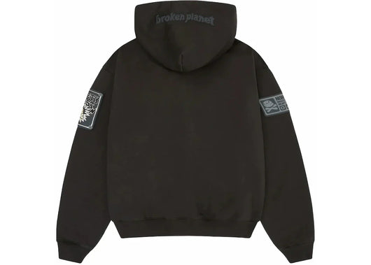 Broken Planet Repair Services Hoodie Soot Black