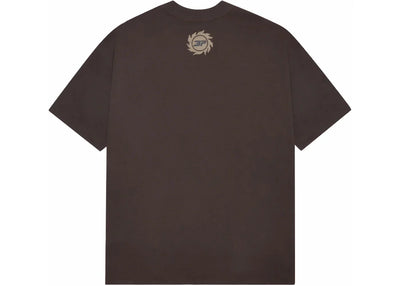 Broken Planet Space Trails T-shirt Mocha Brown