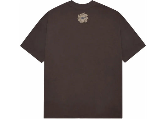 Broken Planet Space Trails T-shirt Mocha Brown