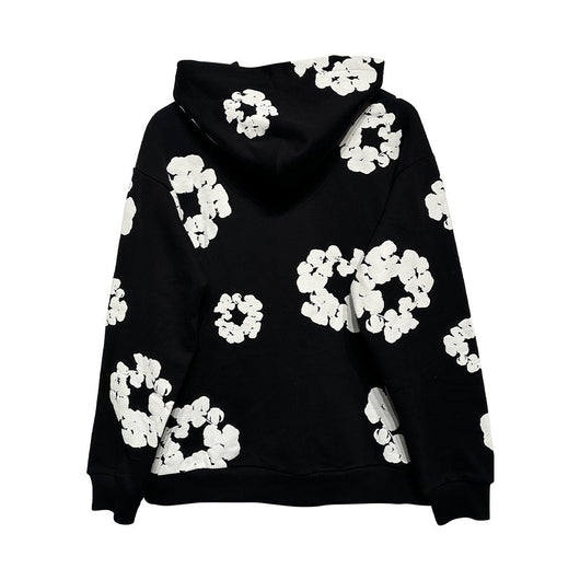 Denim Tears Cotton Wreath Hoodie Black