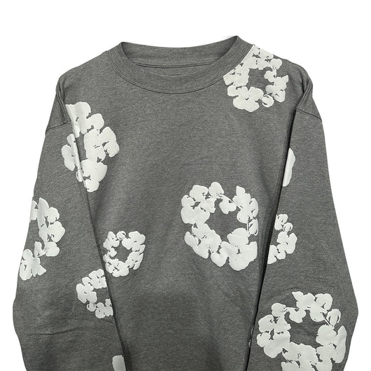 Denim Tears Cotton Wreath Sweatshirt Grey