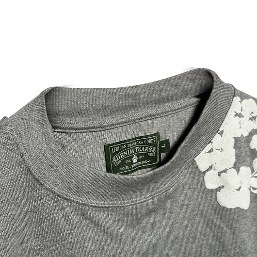 Denim Tears Cotton Wreath Sweatshirt Grey