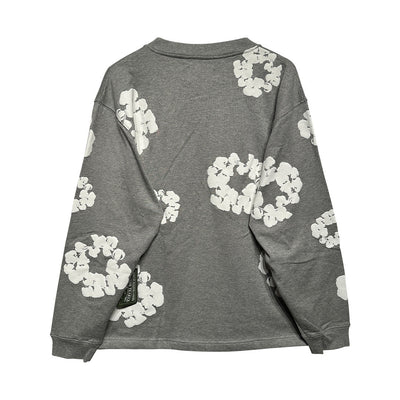 Denim Tears Cotton Wreath Sweatshirt Grey