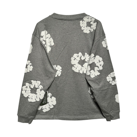 Denim Tears Cotton Wreath Sweatshirt Grey