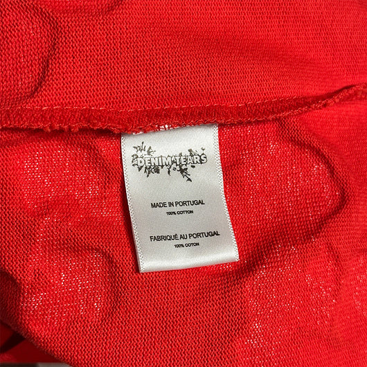 Denim Tears Cotton Wreath Sweatshirt Red