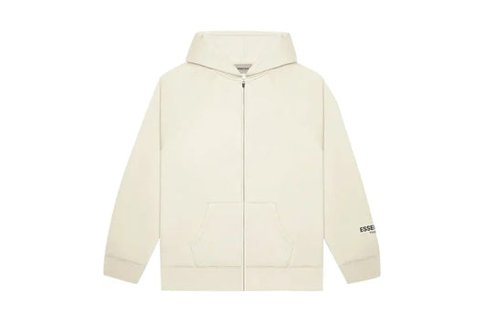 Fear of God Essentials Full Zip Hoodie Cream