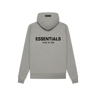 Fear of God Essentials Hoodie 'Dark Oatmeal' (SS22)