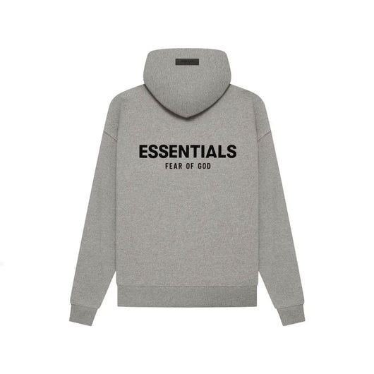 Fear of God Essentials Hoodie 'Dark Oatmeal' (SS22)