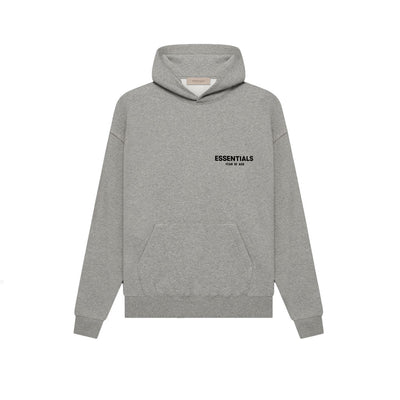 Fear of God Essentials Hoodie 'Dark Oatmeal' (SS22)