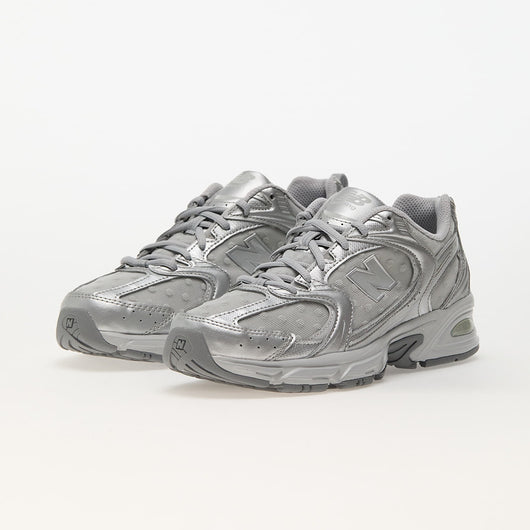 NB 530 silver metallic polka dots