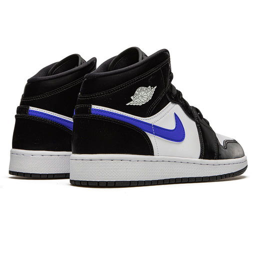 1 Mid Black Racer Blue White (GS)