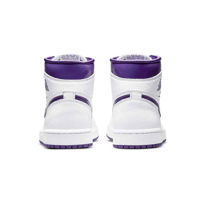 1 Retro High Court Purple White